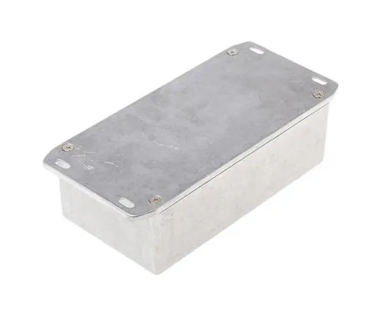 63-7499-84　Hammond 1590,压铸铝圈，IP54,屏蔽，153 x 82 x 46mm　1590P1FL