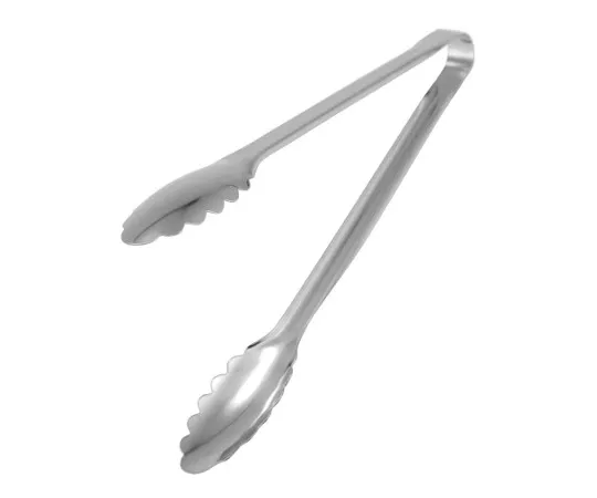 63-7126-75　EBM 18-0 Spring-Free All-Purpose Tongs (For Prevention of Contamination) 20 cm　0733000