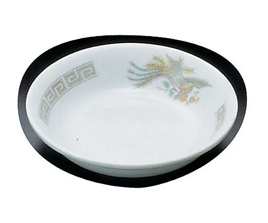 62-6847-53　Pottery "Kaminarimon Phoenix" serving plate 51/2 inch　RTL32