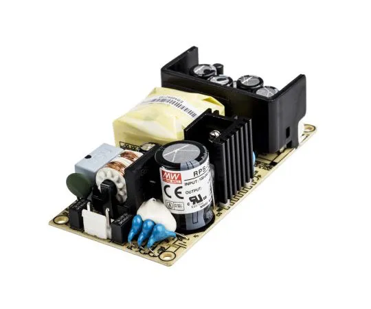 63-7649-99　均井50W1输出嵌入式开关模式电源SMPS,10A,5V直流医疗认证开架　RPS-60-5