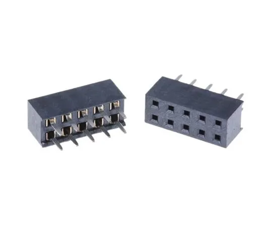 63-7629-92　HARWIN 2mm间距10道2排直PCB插座，通孔，焊点终止　M22-7140542