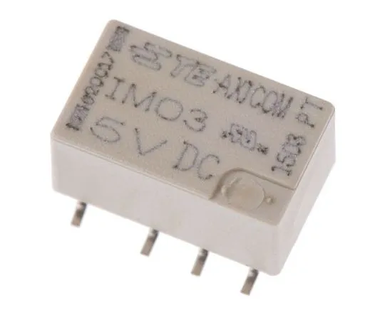 63-7536-28　TEConnectivityIMDPDT非锁定继电器PCB安装，5V直流线圈，2A　IM03GR