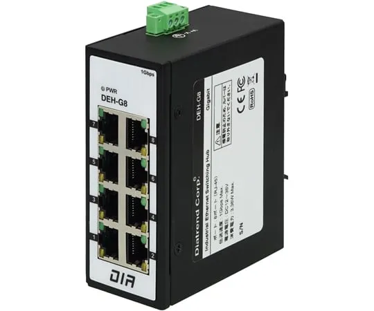 68-6995-33　Industrial Ethernet Switching Hub Gigabit 8-port DEH-G8　DEH-G8