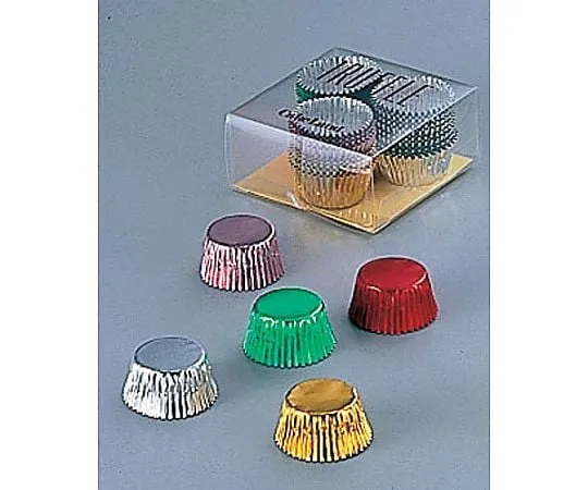 62-6577-82　Aluminum Truffle Miniature Round Type No. 1140 (30 pcs)
