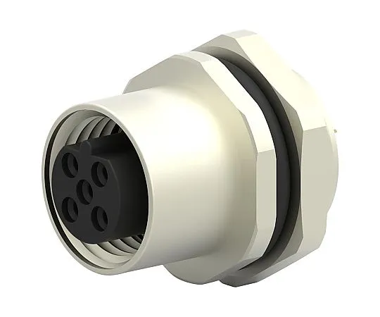 65-1637-12　Sensor Connector M 12 RCPT4 POS Panel　T4133412041-000
