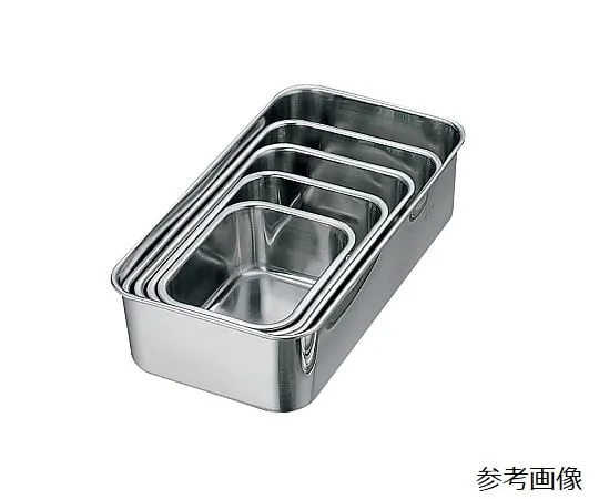 67-2404-28　18-8 Deep Long Tray H73mm　0
