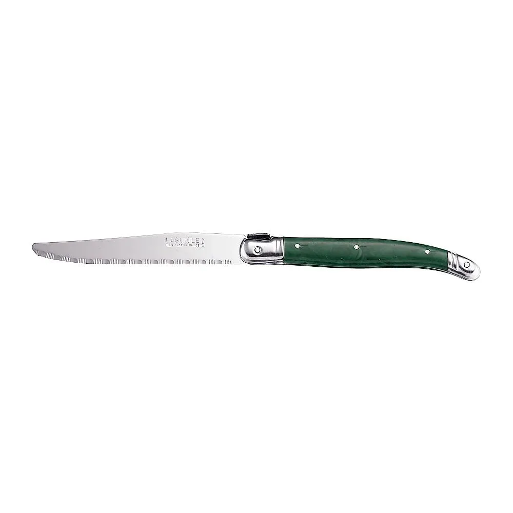 63-5707-11　Ragiol Table Knife Green　OLG0201