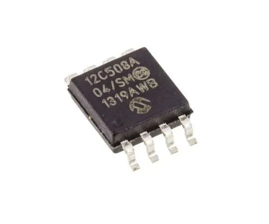 63-7492-33　单片机PIC12C508A-04/SM,8位PIC单片机，4MHz, 512 EPROM,8引脚SOIC　PIC12C508A-04/SM