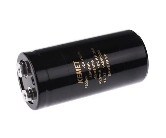 63-7516-77　凯美特1500μF350V直流铝电解电容器，底盘安装51 x 105mm+85°C 51mm 105mm　ALS30A152KF350