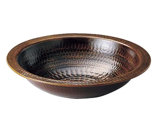 63-7203-28　Aluminum Electromagnetic Udon Suki (Ame Glaze) 30 cm　8493930