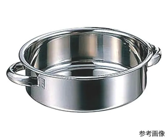 62-8161-75　AG 18-8 Outer Ring Pot 27 cm (5.0 L)　015168
