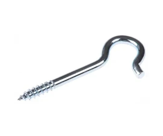 63-7525-27　RS PRO Steel Galvanised J Hook, 10mm　397-5418