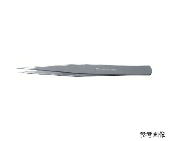 67-7214-58　Stainless Steel Tweezers AA150mm Straight　127