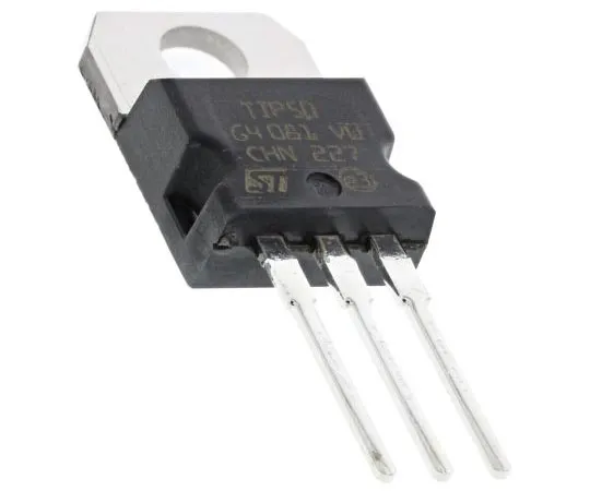 63-7579-92　意法半导体TIP50NPN晶体管，1 A, 400 V, 3针TO-220　TIP50