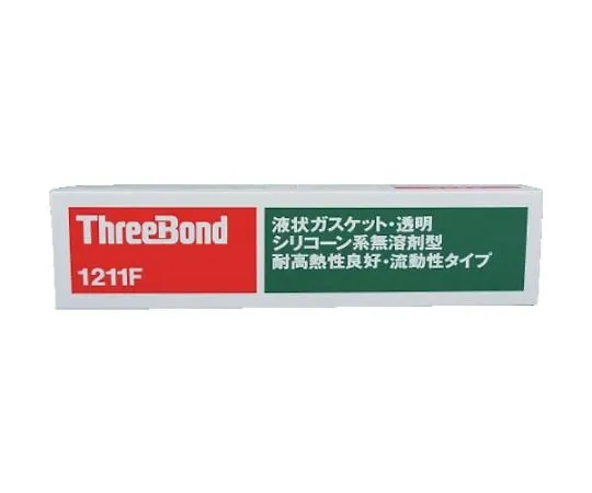 67-5658-21　Liquid Gasket TB1211F Silicone-Based Industrial Sealant Milky White 100 g Heat/Cold/Low Viscosity Type (1211FA)　TB1211F-100