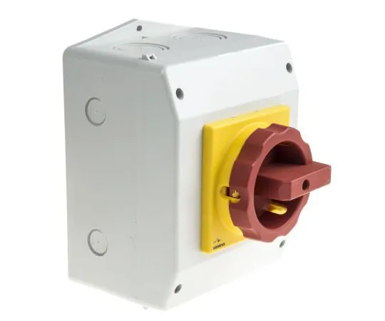 63-7605-67　3极封闭非保险丝隔离开关，63 A, 22 kW,IP65　3LD2565-0TB53