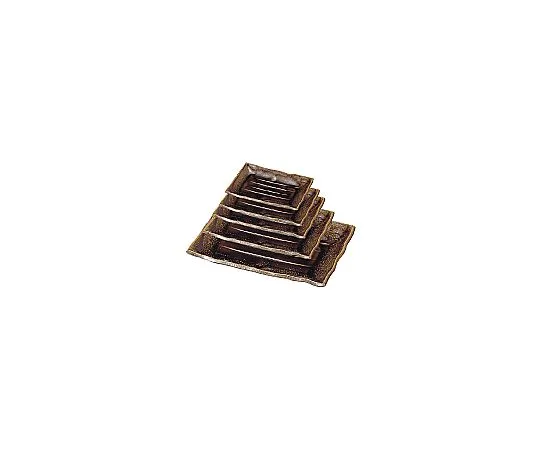 62-6675-84　Echizen Nagamori Plate Oribe Shaku 2 cm　RMLB54