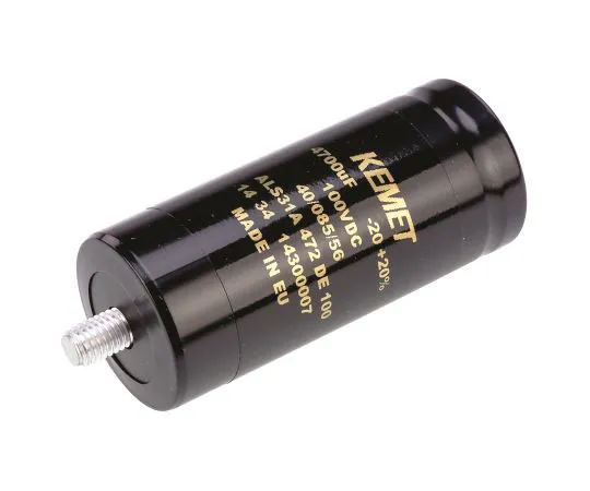 63-7517-04　凯美特4700μF100V直流铝电解电容器，螺柱安装位36 x 82mm+85°C 36mm 82mm　ALS31A472DE100