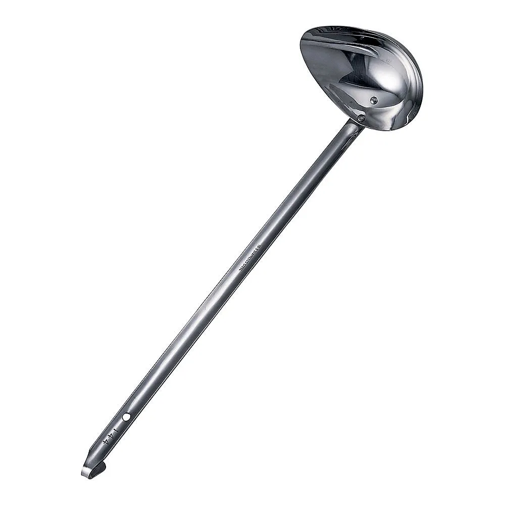 62-6455-38　Murano 18-8 Long-handled Horizontal Ladle 180 mL　BLCH503