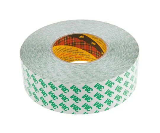 63-7593-63　3M 9087白色双面塑料胶带，50mm x 50m　9087 50MMX50M