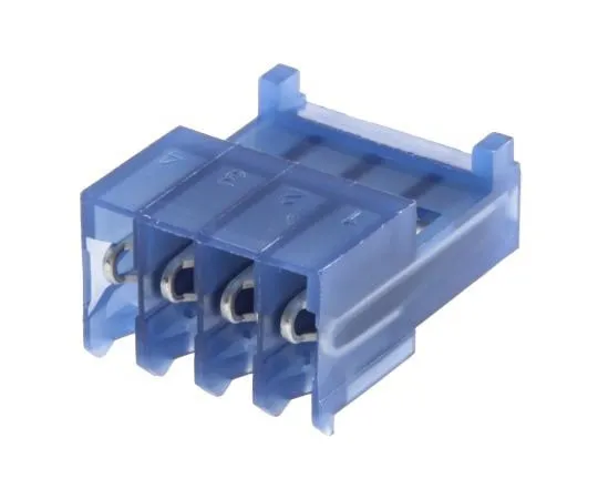 63-7677-30　TE Connectivity 4 WAY用于电缆安装的IDC连接器插座，1行　3-643815-4
