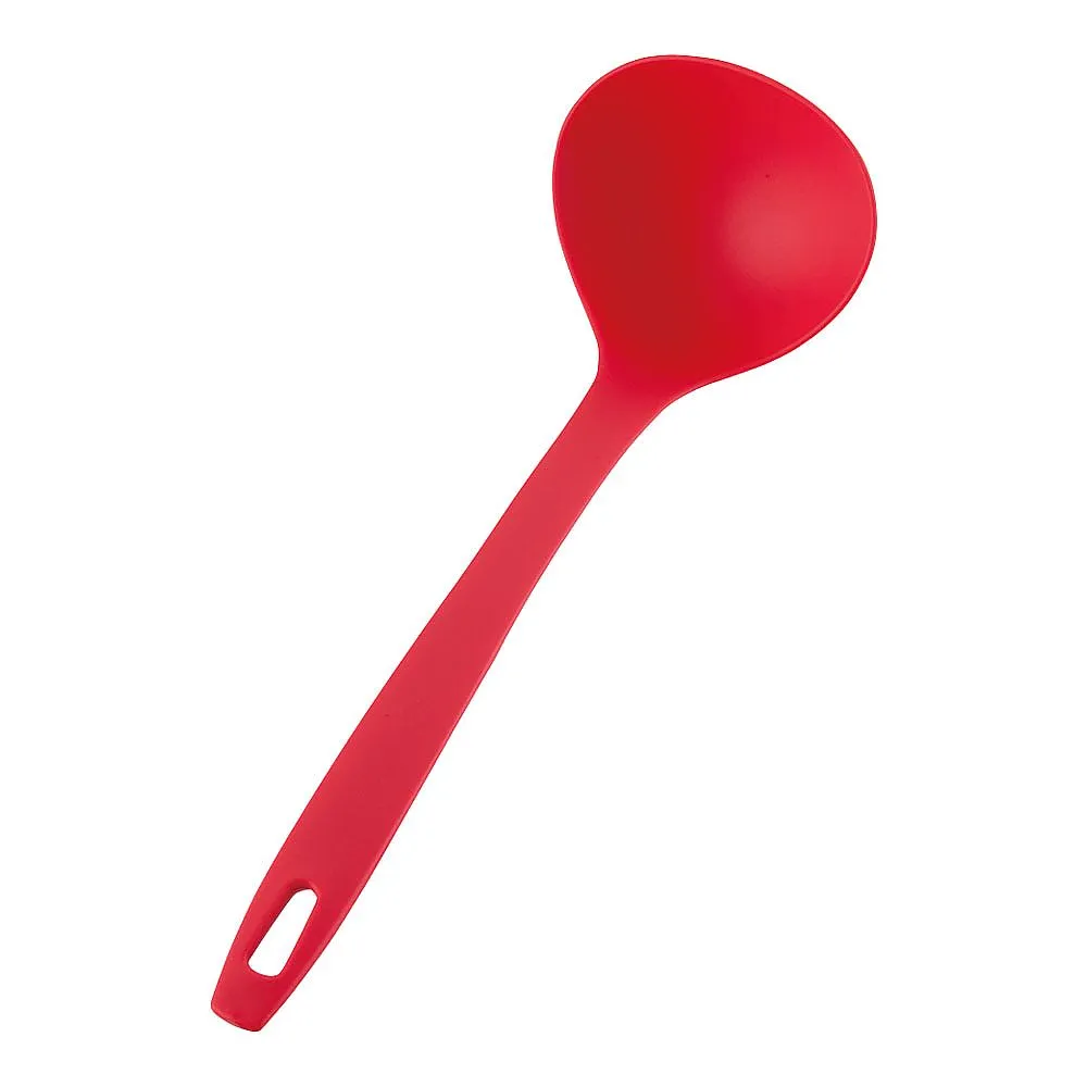 62-6457-04　Home Chef nylon ladle red