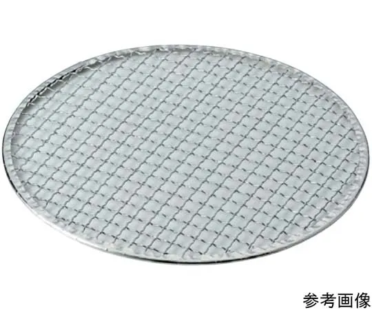 67-2473-29　Galvanized Disposable Round Grill (200 Sheets) 24 cm　24cm