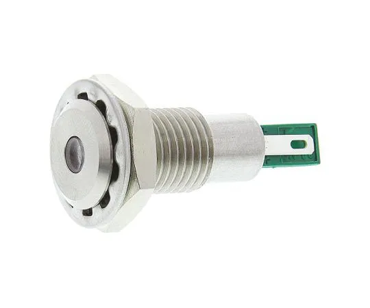 63-7513-45　Bulgin绿色指示器，焊点终止，24 V直流，12.2毫米安装孔尺寸　DX0505/GN/24