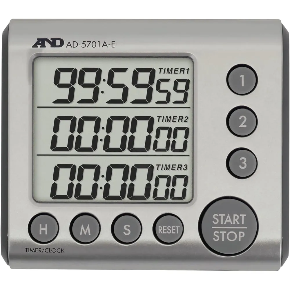68-0807-37　3 Channel 100 Hour Timer Triple Time Management　AD-5701A-E