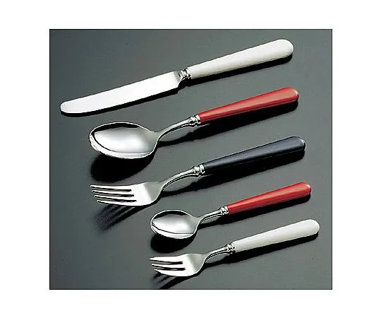 69-5198-27　Stainless Steel #3110 Festival Dessert Spoon White　4505200