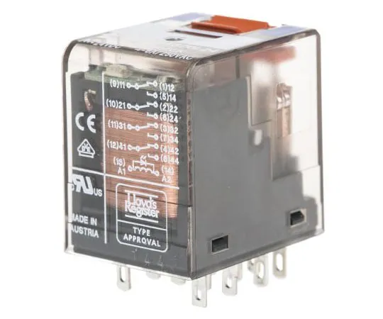 63-7616-50　TEConnectivityPT4PDT非锁定继电器PCB安装，24V直流线圈，6A　PT570L24 6-1415001-1