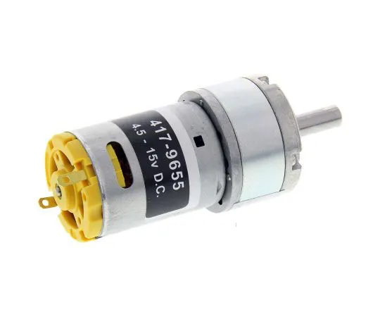 63-7533-98　RS PRO, 12 V直流，1284 gcm,电刷直流电机，输出速度1974 rpm　417-9655