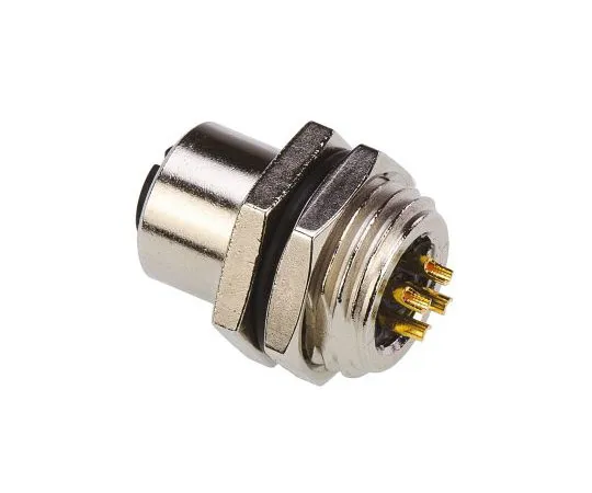 63-7667-70　TE连接器M12系列M12面板安装连接器，4个触点插座　1838891-2