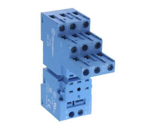 63-7528-11　寻找器11针继电器插座，250V交流电用于55.33系列继电器　94.03SMA