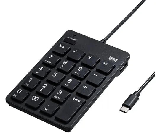 67-9324-82　USB numeric keypad　NT-18CUHBK