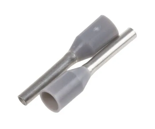 63-7532-75　织布机绝缘套圈，8mm针长，1.2mm针直径，0.75mm2线尺寸，灰色　9019040000