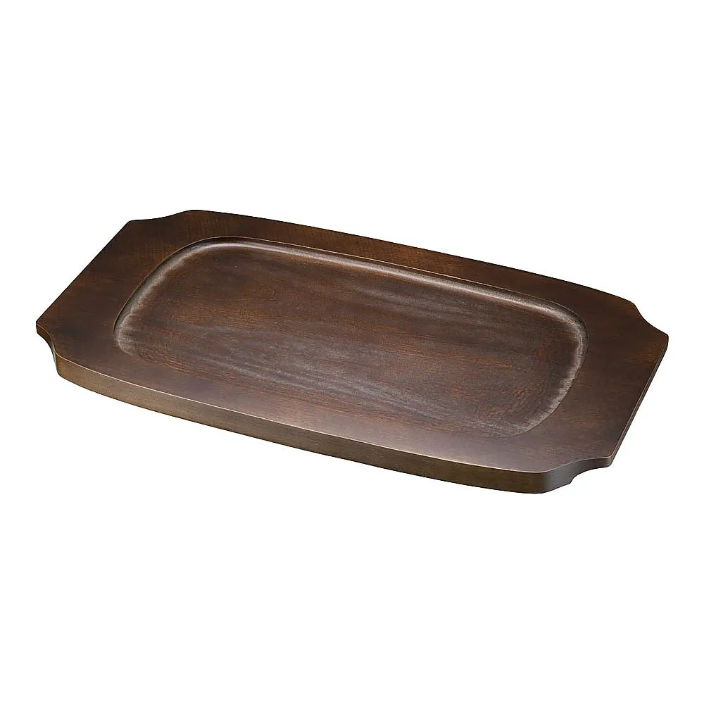 62-6822-21　Shenvald Square Gratin Dish Dedicated Wooden Base 1011-39