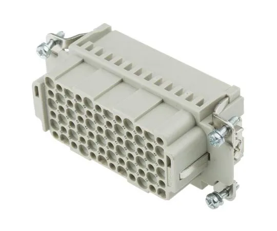 63-7503-69　汉DD系列尺寸16 B连接器插入件，女，72路，10A, 250 V　9160723101