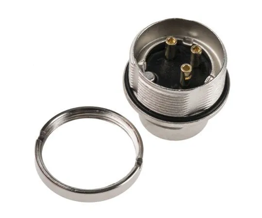 63-7615-14　Lumberg 3极丁插头，DIN EN 60529, 5A, 250 V acIP68　0314 03