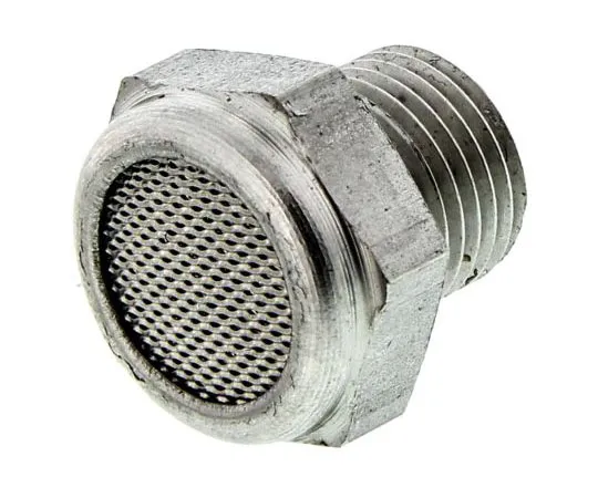 63-7556-49　Legris 0682不锈钢12杆气动消音器，螺纹，G 1/8男　0682 00 10