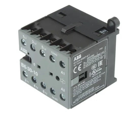 63-7547-35　ABB 3极接触器，9A, 24 V交流线圈，B范围，3NO,4kW　GJL1211001R0101  B6-30-10-01
