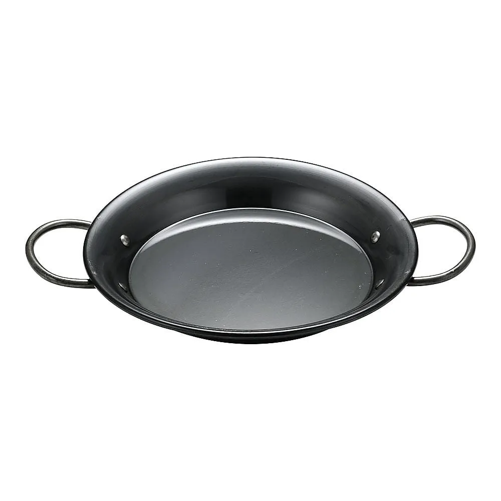 62-6730-94　Iron Paella Hot Pot, Both Hands 24 cm