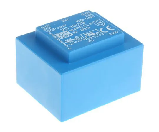 63-7500-49　6VAC2通过孔型PCB变压器输出，10VA　VC 10/2/6