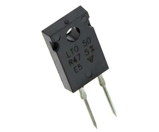 63-7614-19　Vishay470mΩ50W固定电阻±5%±250ppm/°C　LTO050FR4700JTE3