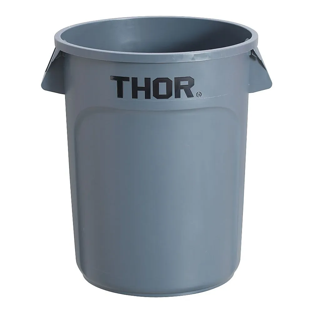 62-6615-30　Trust Round Container 121 L Gray　1013