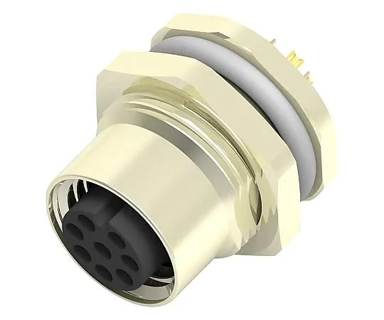 65-1658-37　Sensor Connector 8 POS RCPT M 12 Panel　T4131012081-000.
