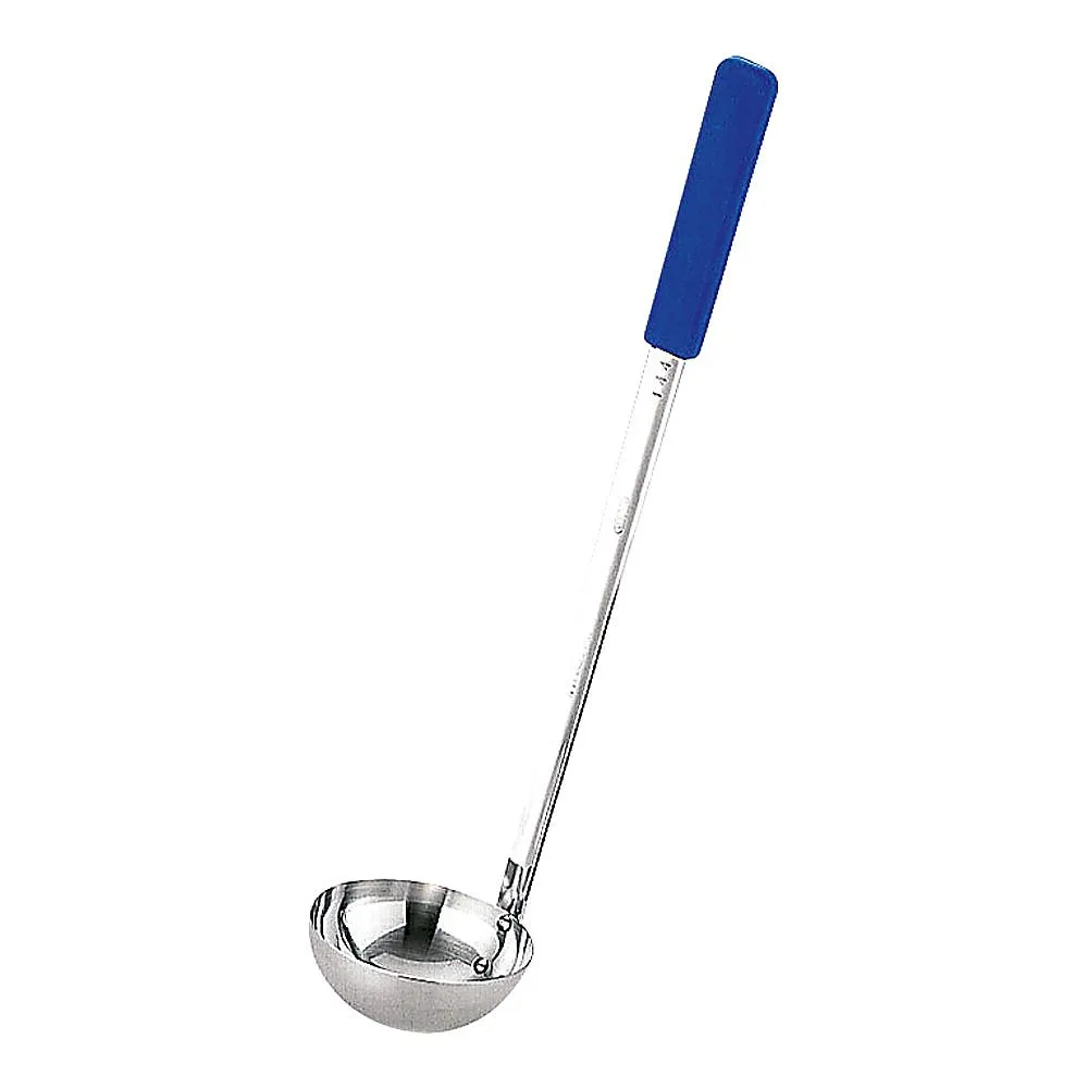 65-3872-10　UK18-8 Color Handle Ladle Blue 90cc