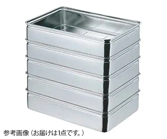 62-8184-49　AG 18-8 Heavy Tray Small, Deep Type　026053