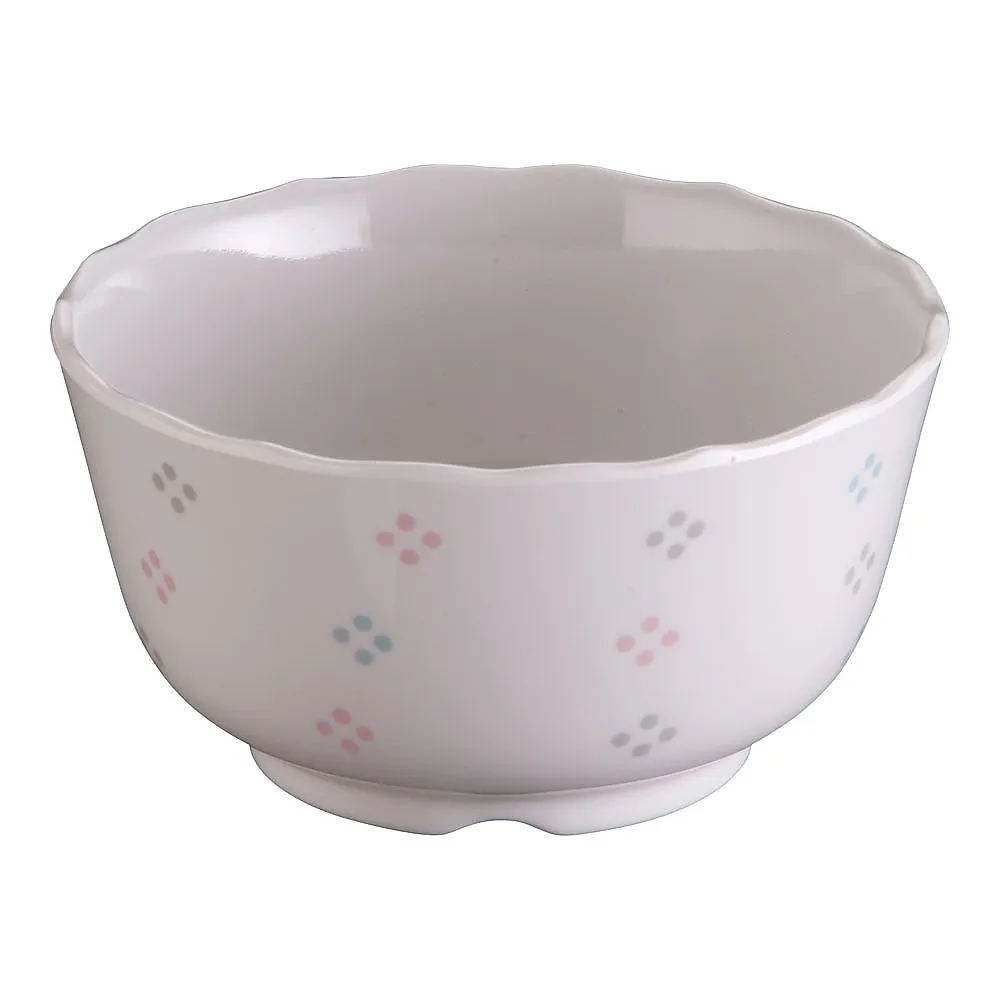 62-6849-75　Melamine "Hanamon" Small bowl meat　M-316-KA