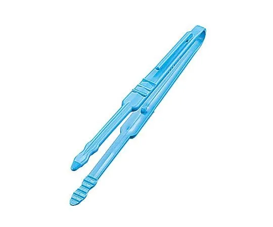 62-6461-53　ABS Snack Tongs Aqua Blue